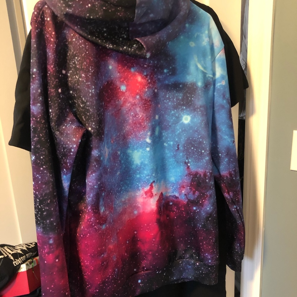 Ladies galaxy sweatshirt